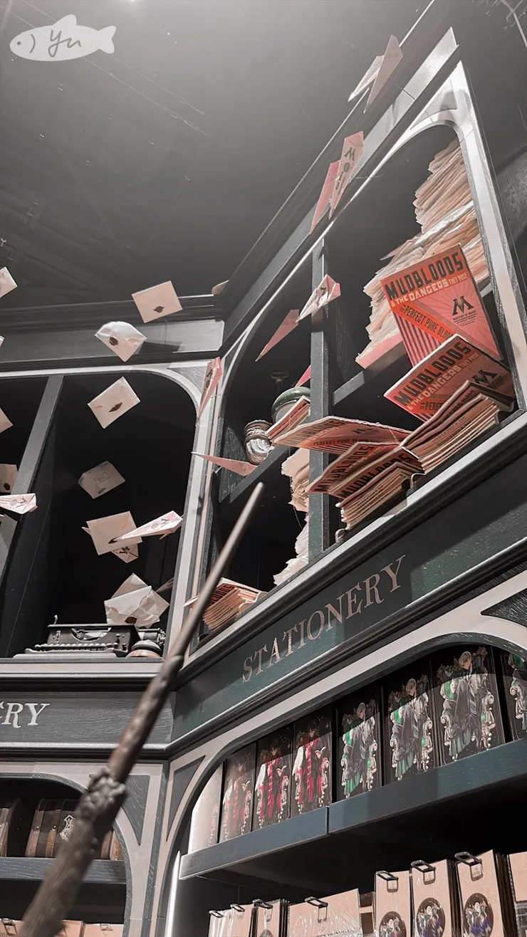 我買哈利的魔杖，可以加價刻字（刻字等15分鐘左右）