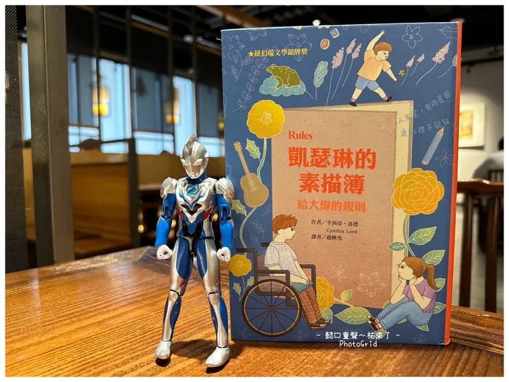 封面插畫的輪椅是開啟我想一探究竟的原因。