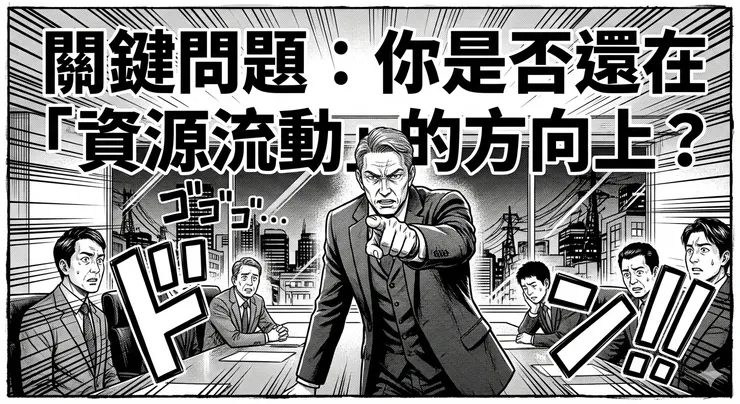 關鍵問題：你是否還在「資源流動」的方向上？