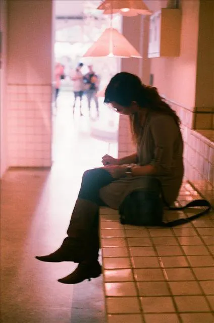 film : me in 華山 shot by 小欣@31/10/2009.