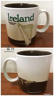 愛爾蘭國家標誌豎琴很明顯, 背面是看過最空曠的(感謝豬豬)。