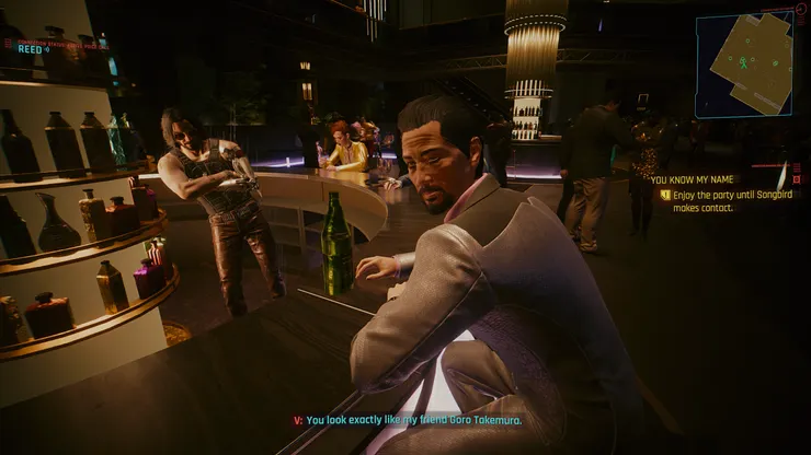 比如本篇中武村被誤認成的搞笑藝人，聽V的描述，還以為武村跟他一樣要戒毒