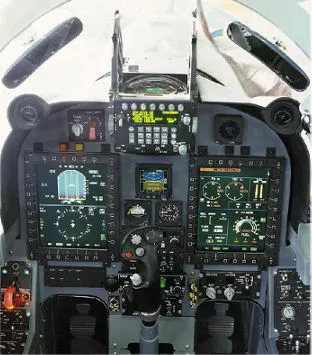 F-5EM 的儀表。(Photo by FAB)