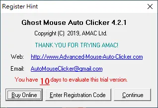 (2021.10更新)Ghost Mouse Auto Clicker 網路賺錢 被動收入 教學