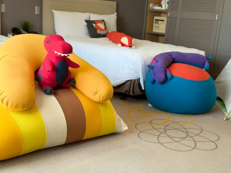 01新竹老爺攜手yogibu懶骨頭推出限量親子房