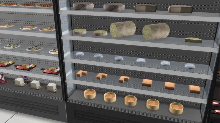 最底層那些不是蒸籠，也是一款芝士。