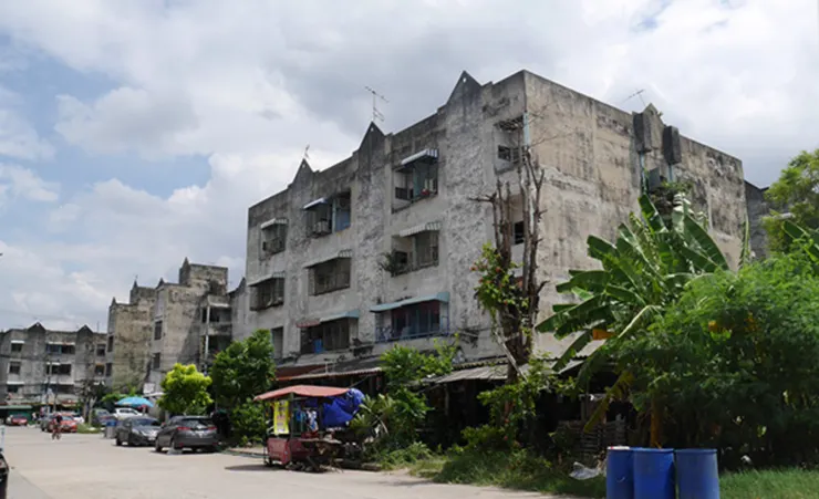 如今，金魚公寓的社區狀況已大不如前，缺乏維護與修繕