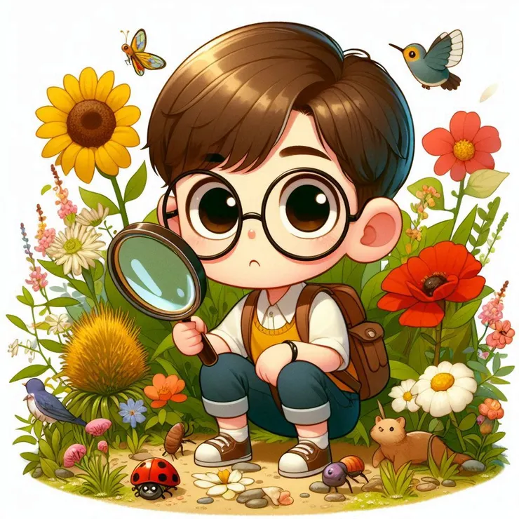 幫我畫張圖：多看多聽多觀察