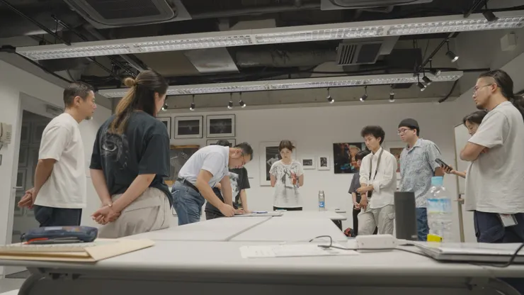 於東京工藝大學寫真學科 客座講評