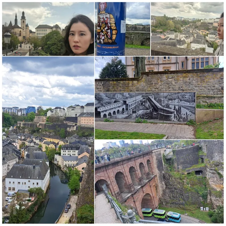 利用免費公車從火車站搭到必遊盧森堡地下要塞Casemates du Bock