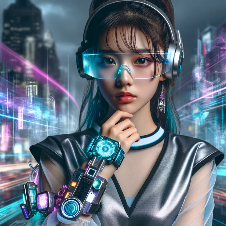 科技女孩