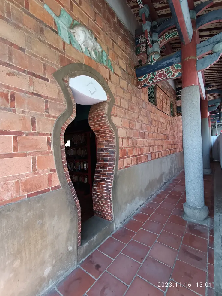 赤崁樓的瓶狀後門，照片皆自拍