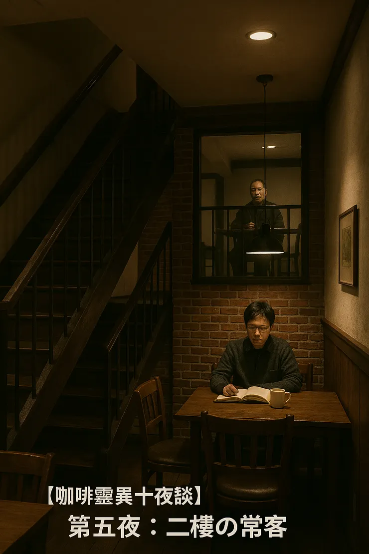 【咖啡靈異十夜談】第五夜：二樓的常客