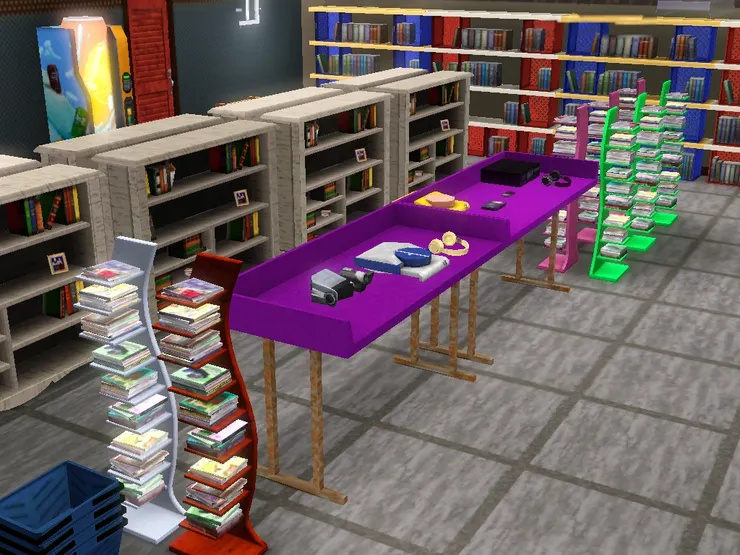 有沒有留意到最前方兩個CD架跟裏面的顏色不同？貨品應該不一樣。