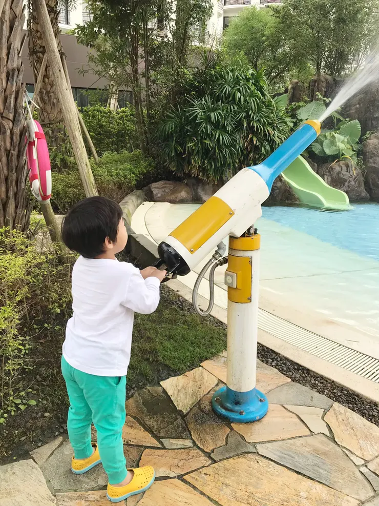 ▲游永池畔的小驚喜