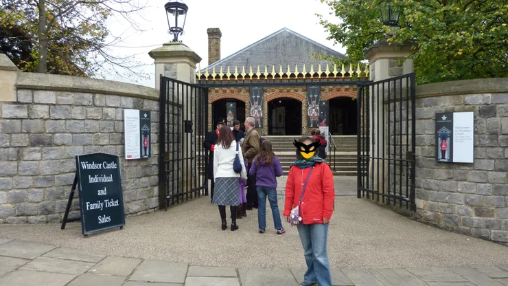 溫莎城堡售票口