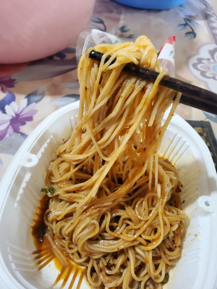 拌麵是細麵款的深得我心