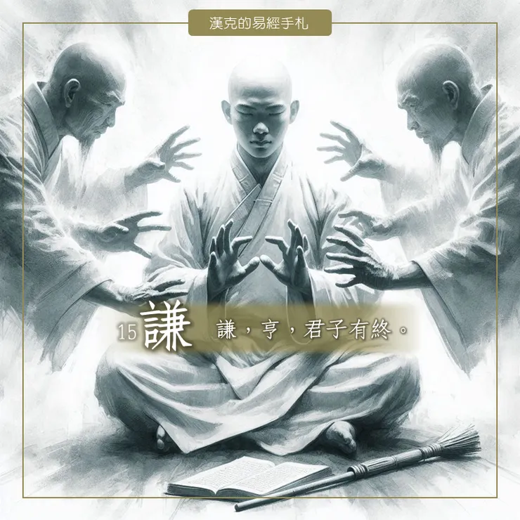 掃地僧雙掌一合，化成一堵無形氣場，將左邊「見龍在田」，右邊「斗轉星移」隔開！（超高速、高能量，在家不要嚐試。）