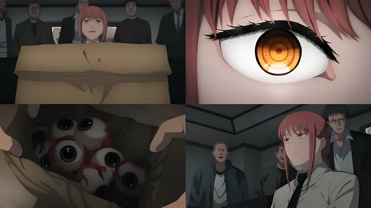 鏈鋸人 ep11集 真紀真與黑道的交涉片段