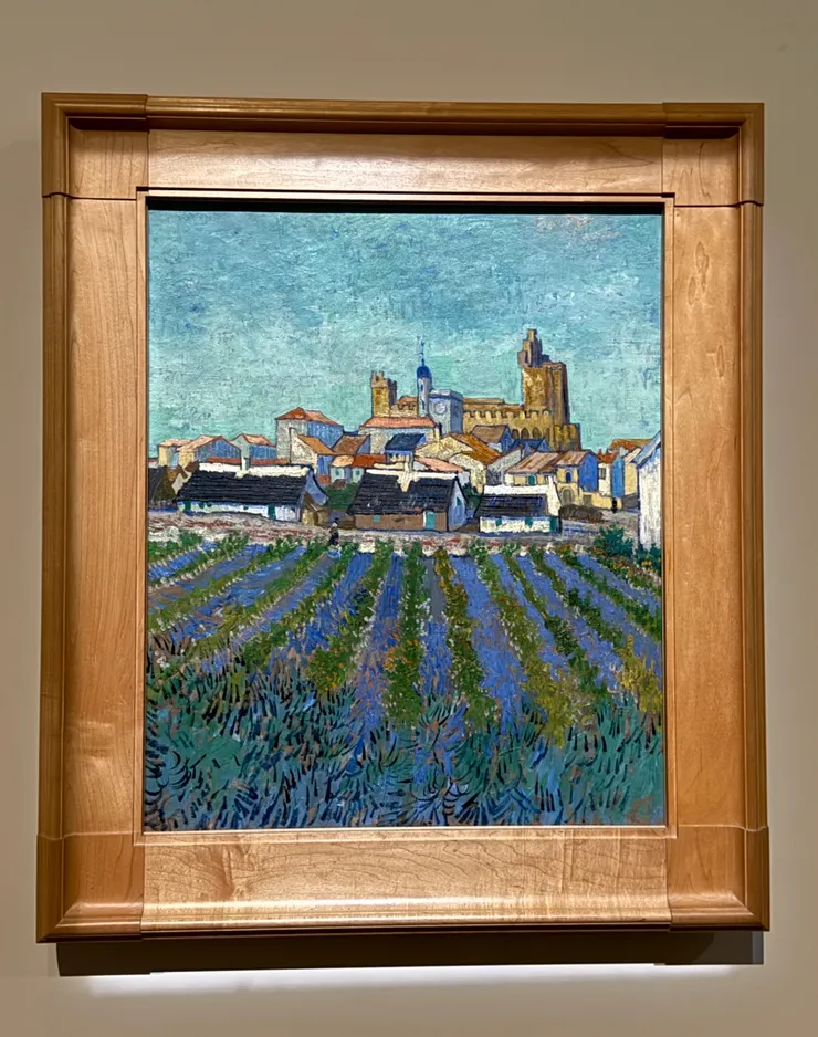 梵谷《聖瑪麗德拉梅一景》