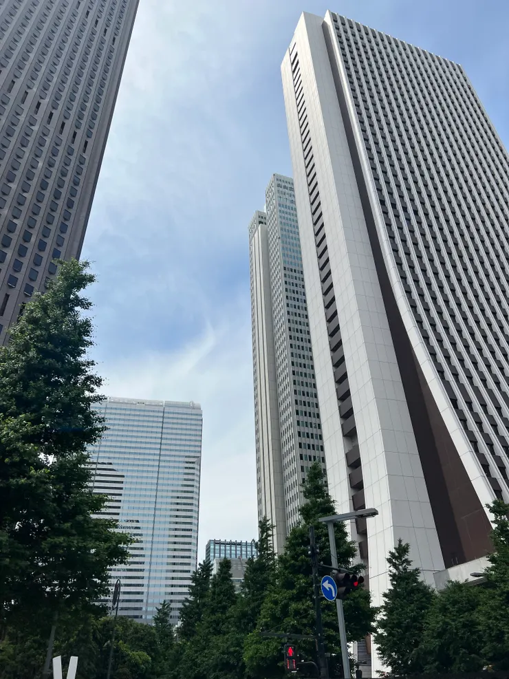 睽違七年踏上久違的新宿