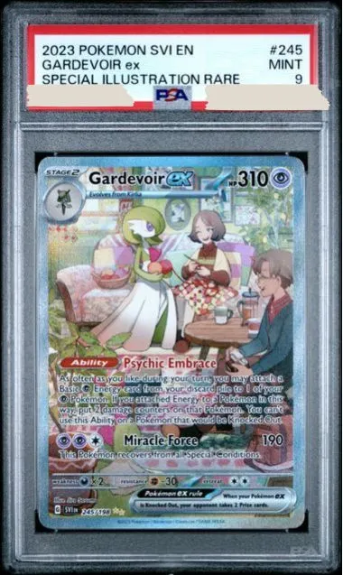 沙奈朵ex SIR 英文版 PSA 9分