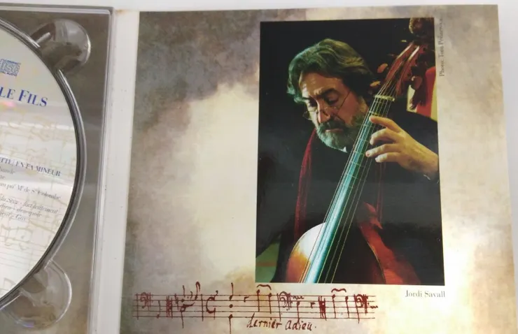 Jordi Saval拉奏1697年製的Basse de Viole