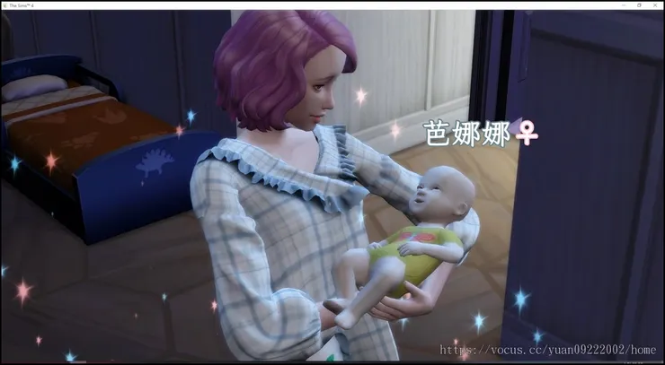 是的你沒看錯,女兒叫芭娜娜(香蕉)