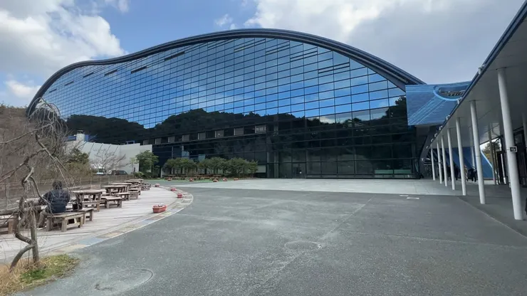 九州國立博物館壯觀的現代建築