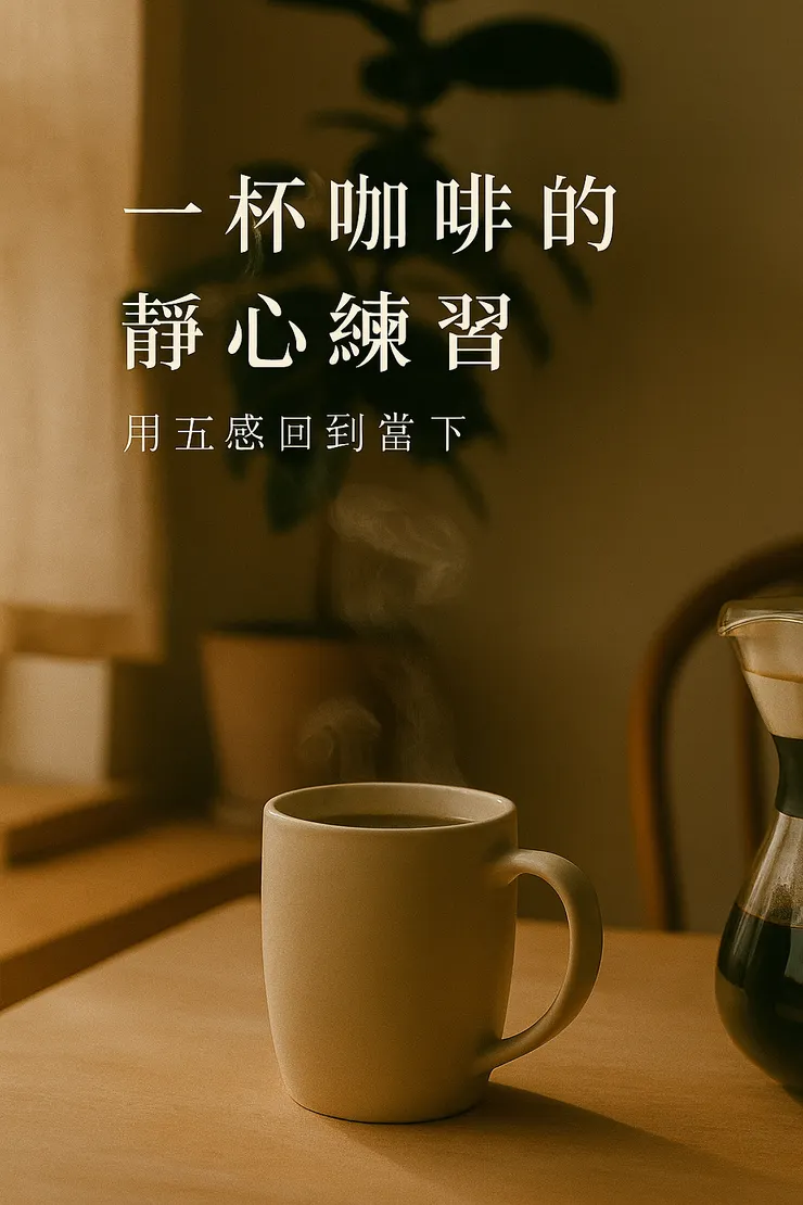 一杯咖啡的靜心練習：用五感回到當下