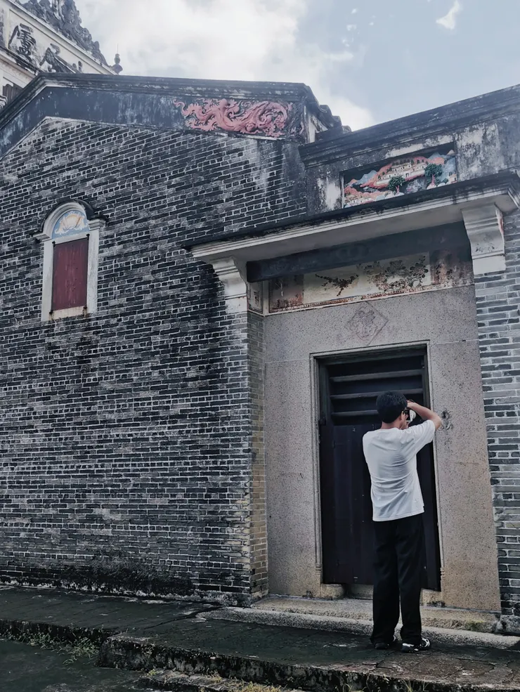 工作閒暇之餘探訪村落