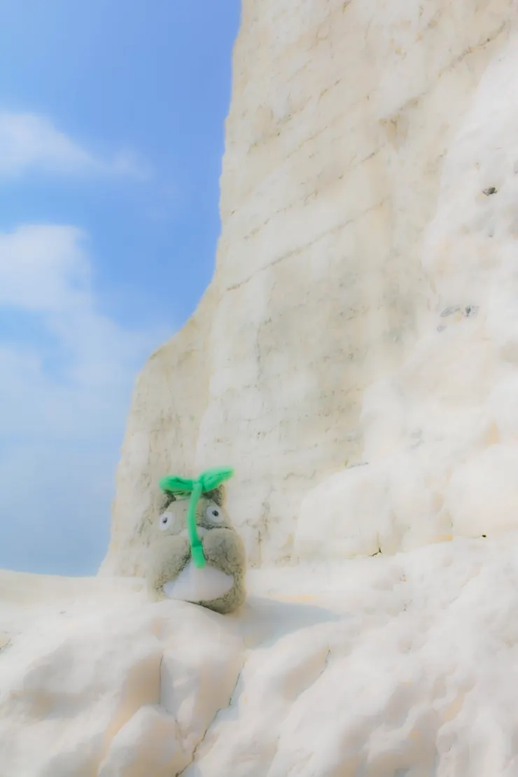 臨走前的七姊妹崖下一景