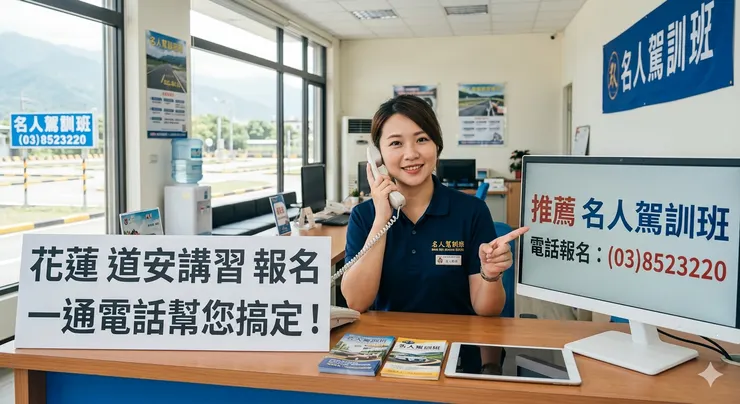 (情境照片,非駕訓班實景)