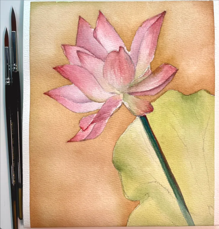 圖 YHCC@水彩練習 W42 隱沒 NOV2023