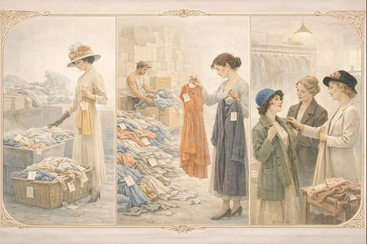 在歐洲，每年約有 400 萬噸紡織品被丟棄。其中 80% 直接被扔進垃圾桶。