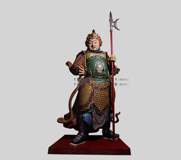 銅雕楊將軍神像