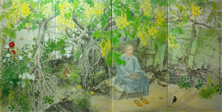 〈黃山谷詩意〉