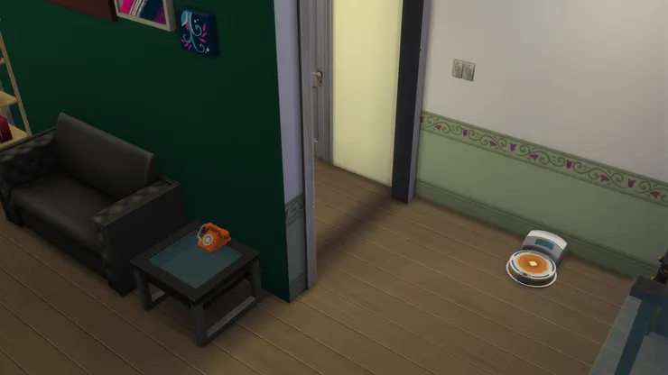 雖然不是故意，但電話跟掃地機械人的顏色一樣，很是好看！