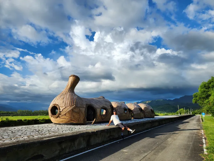 ▲旅人走入田野與村落,在藝術與自然交織的風景中,感受縱谷農村蘊藏的五感魅力。