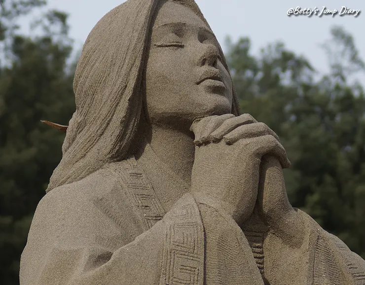 ▲2025苗栗「通霄沙雕藝術節」逍遙沙城/圖片來源：Betty's Jump Diary