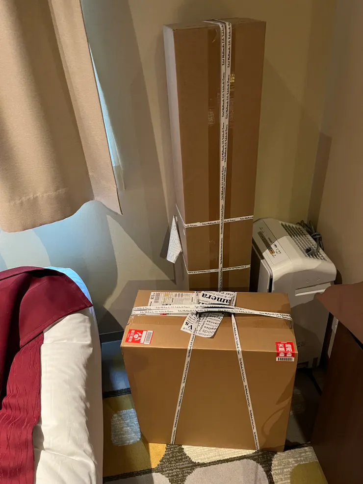 令我費力的兩大箱