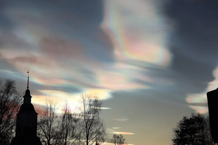 極地平流層雲 polar stratospheric cloud