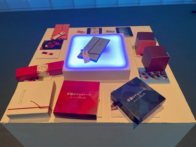 巧克力盒互動裝置,photo by bookarchery