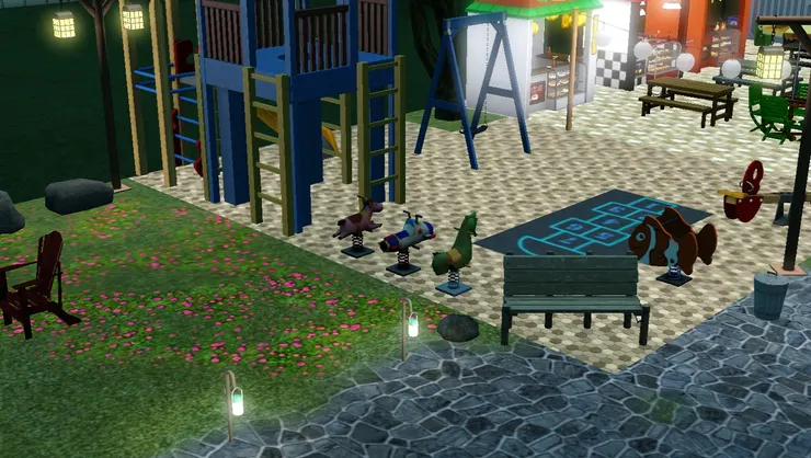 雖然這裏看下去很有氣氛,但不適合情侶約會,後面太吵了。