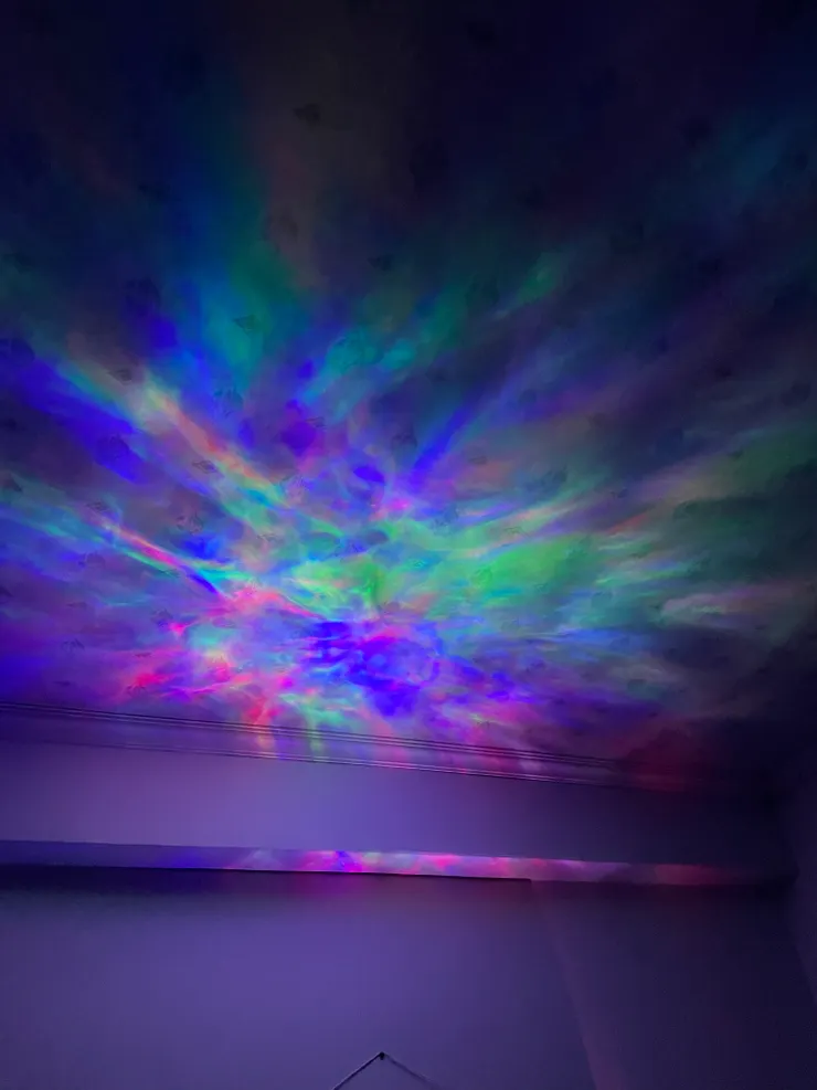 有點流體畫的感覺