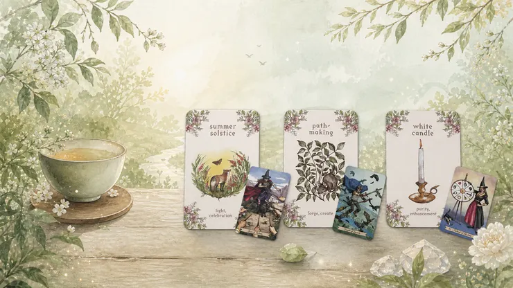 ( 使用的牌卡:Everyday witch tarot )