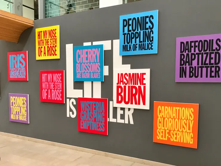 Works by John Giorno* at Triennale