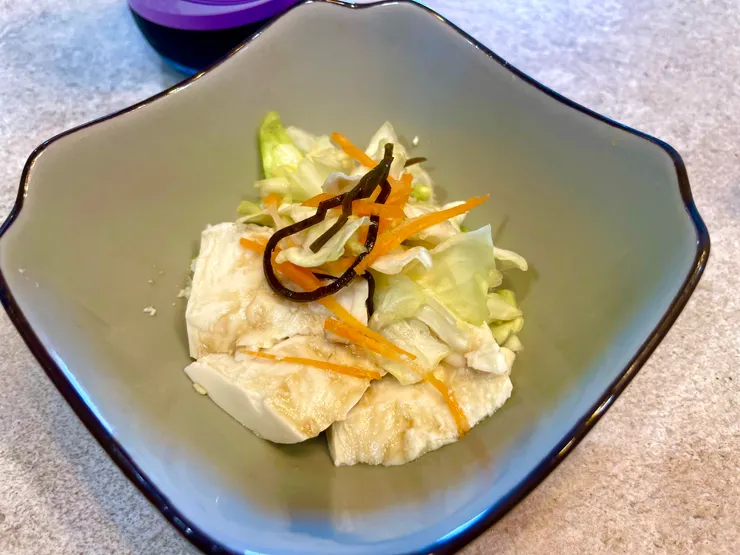 鹽昆布拌高麗菜-高蛋白版