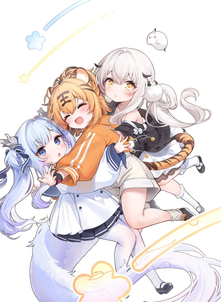 碧藍航線 虎賁、龍武、飛雲 同人創作