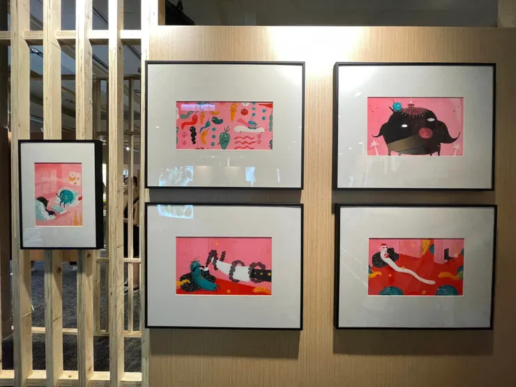 《任何蔬菜》展示作品